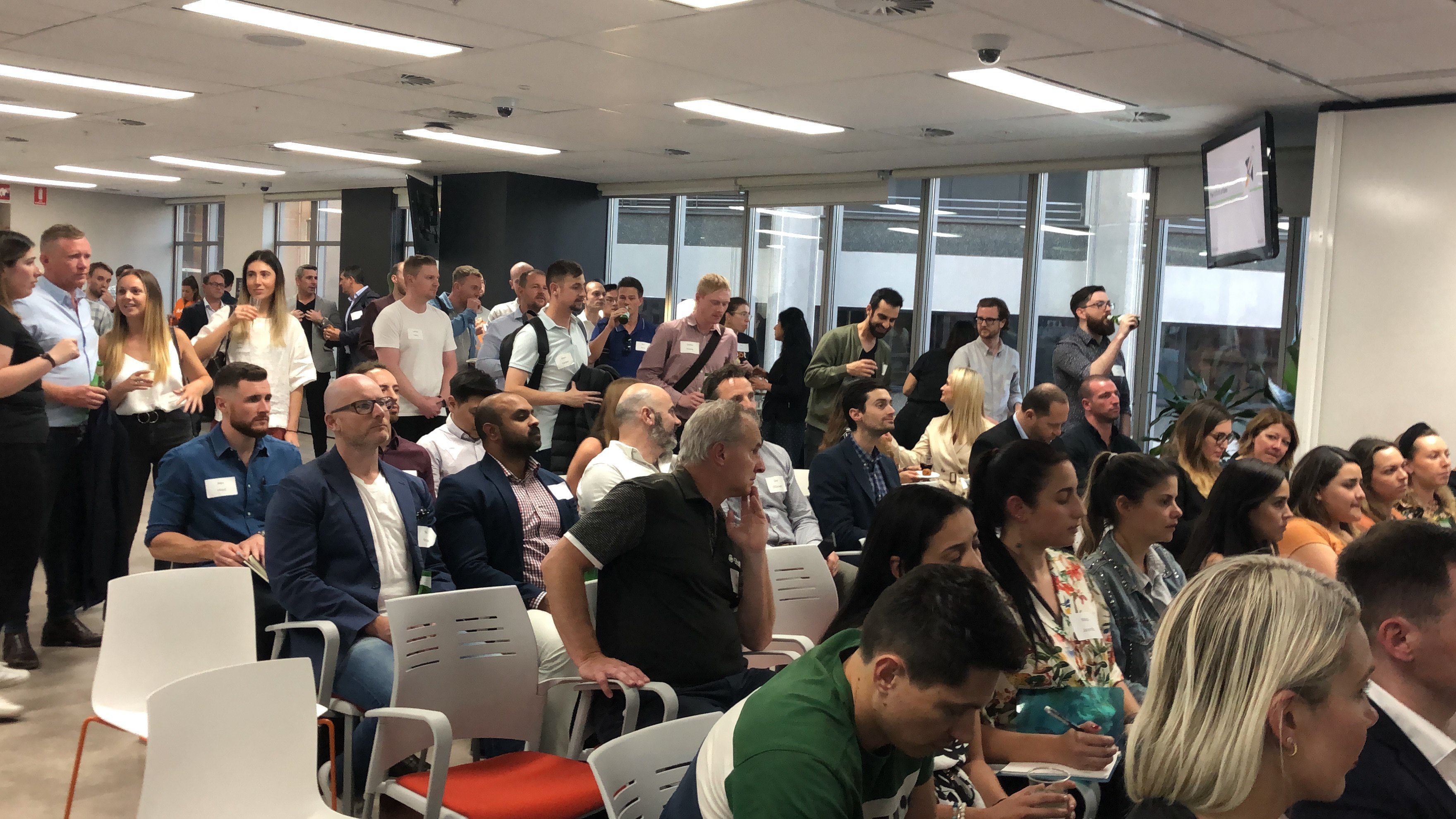 SalesTribe Meetup Hubspot Oct 2019 audience